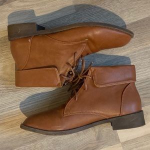 7 1/2 brown ankle boots